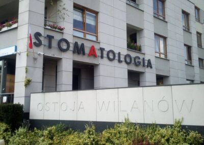 Litery blokowe STOMATOLOGIA - Warszawa